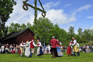 Swedes enjoying Midsommar.