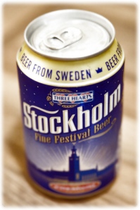 A relatively inexpensive beer, Stockholm Festival