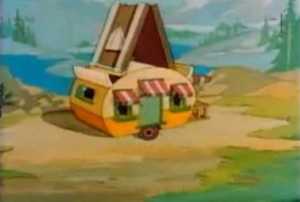 Kalle Anka's Jul husvagn