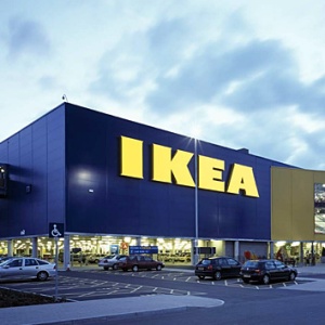 A typical Ikea found in every Swedish town.